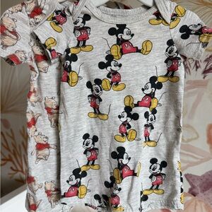 Disney Baby Mickey Mouse & Winnie the Pooh Onsies 0-3 mos